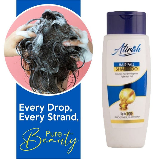 Atirah Combo Deal Hair Fall Shampoo + 9-in-1 Hair Growth Oil