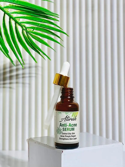 Atirah Anti-Acne Serum – Vitamin C + E (30ml)