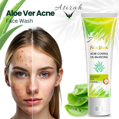 Atirah Aloe Vera Acne Face Wash – 100ml