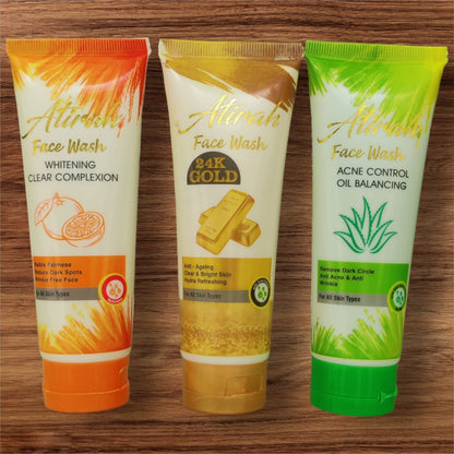 Atirah Aloe Vera Acne Face Wash – 100ml